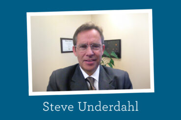 Photo of Guest Author Steve Underdahl.